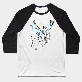 Single Line - Pegasus Baseball T-Shirt